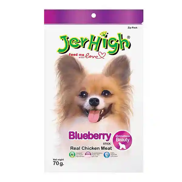 JerHigh Blueberry and Strawberry Dog Treats Combo