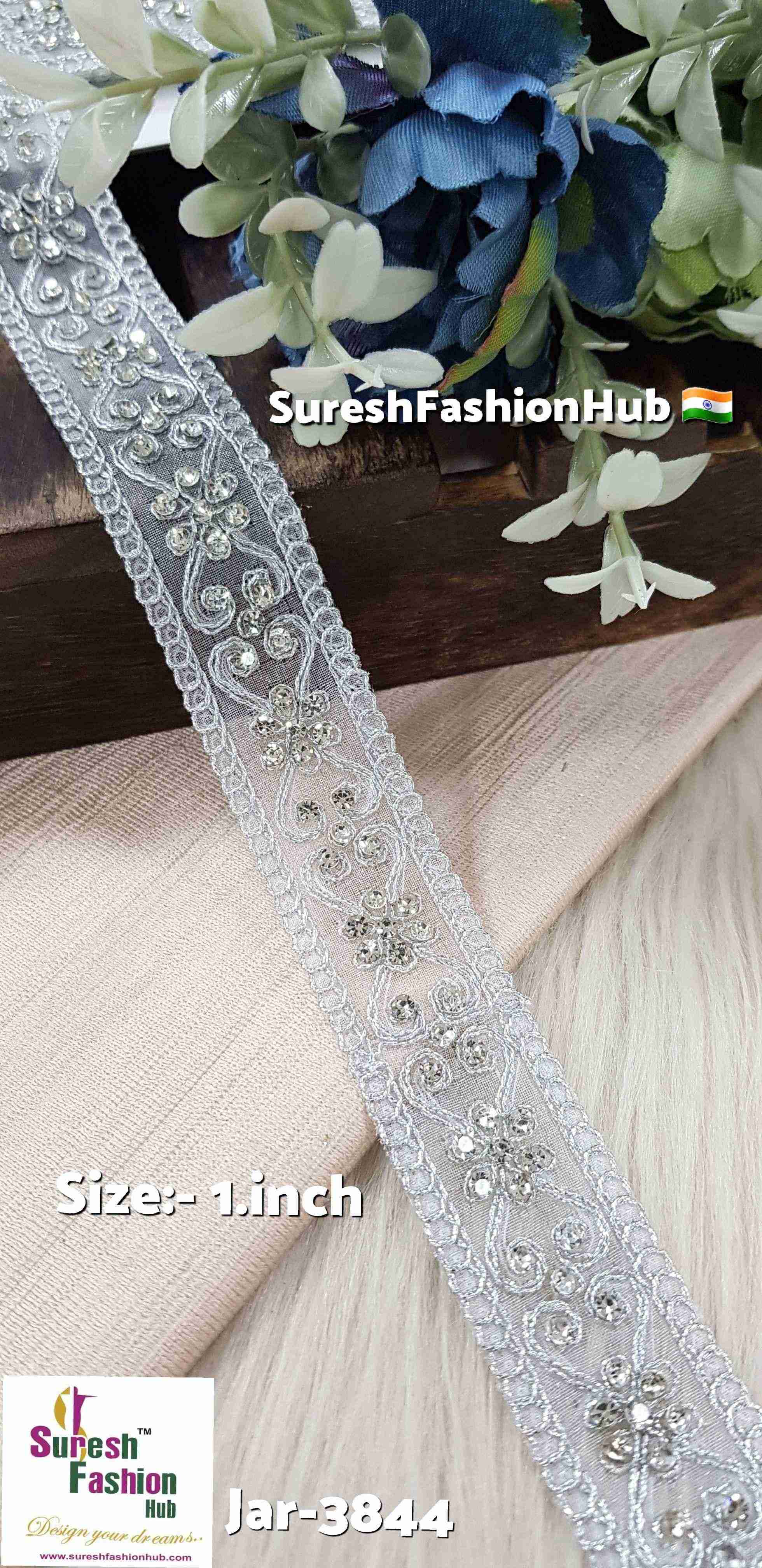 Silver Elegance Stone Lace