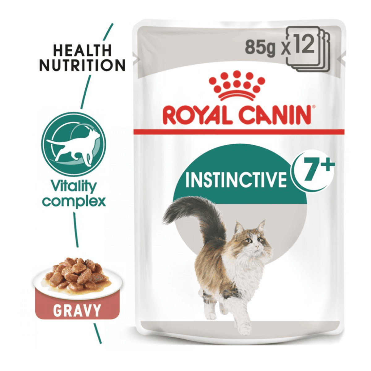 Royal Canin Instinctive 7+ Gravy Cat Wet Food - 85 g