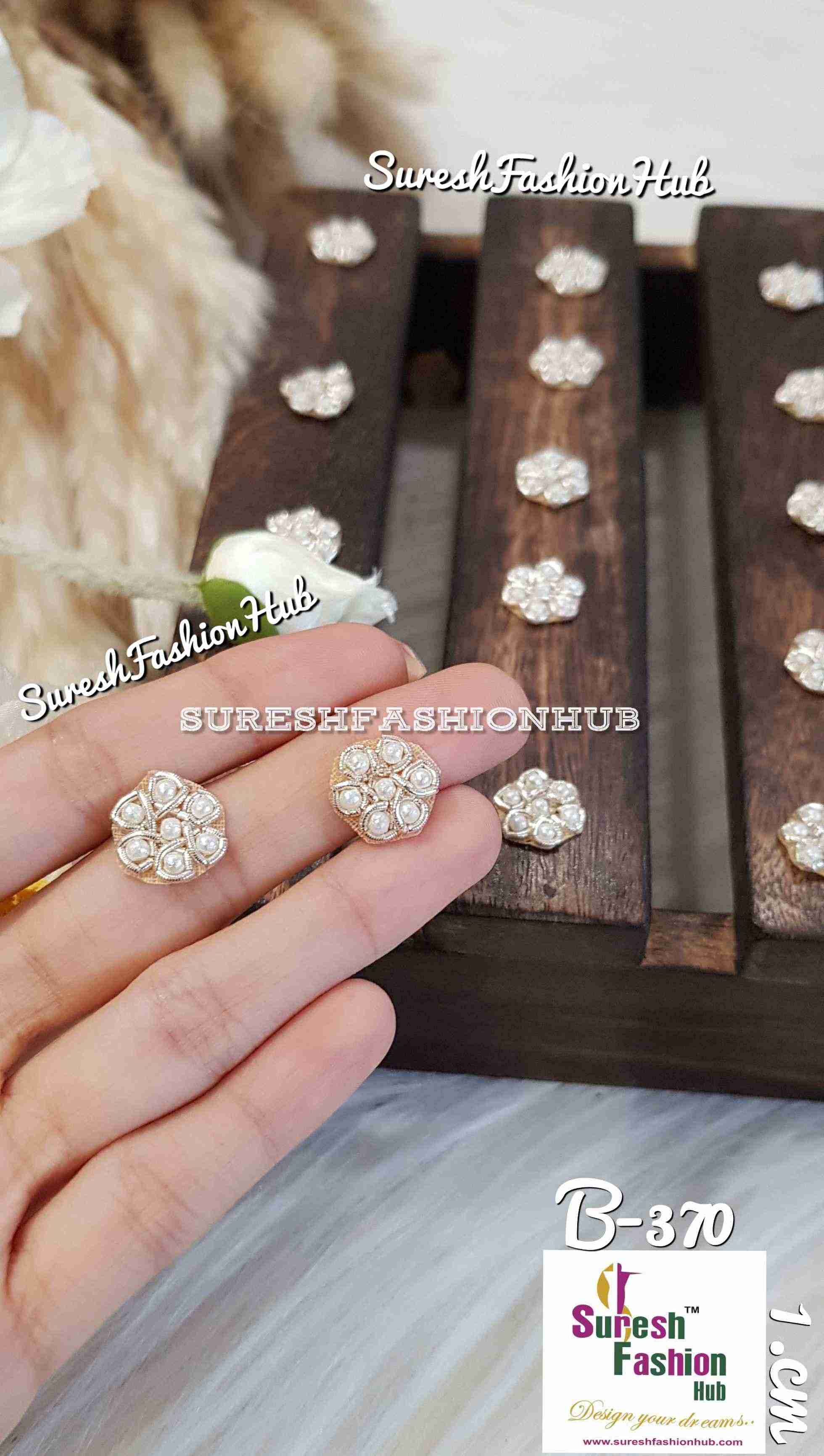 Floral Handmade Butties : Gold Shade