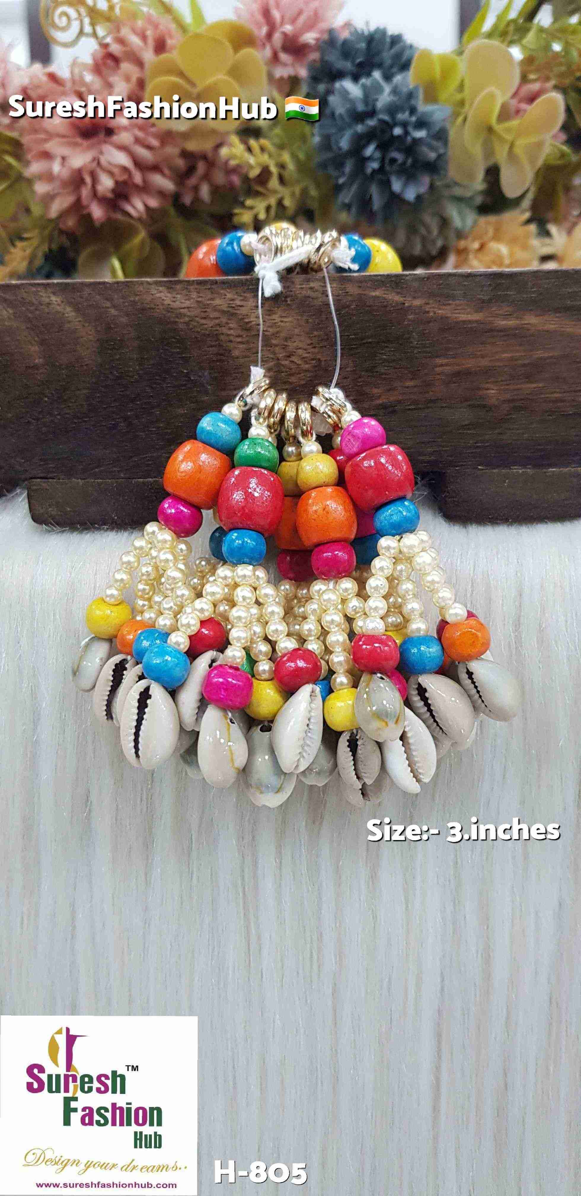 Multicolor Shell Pearl Tassel Hanging