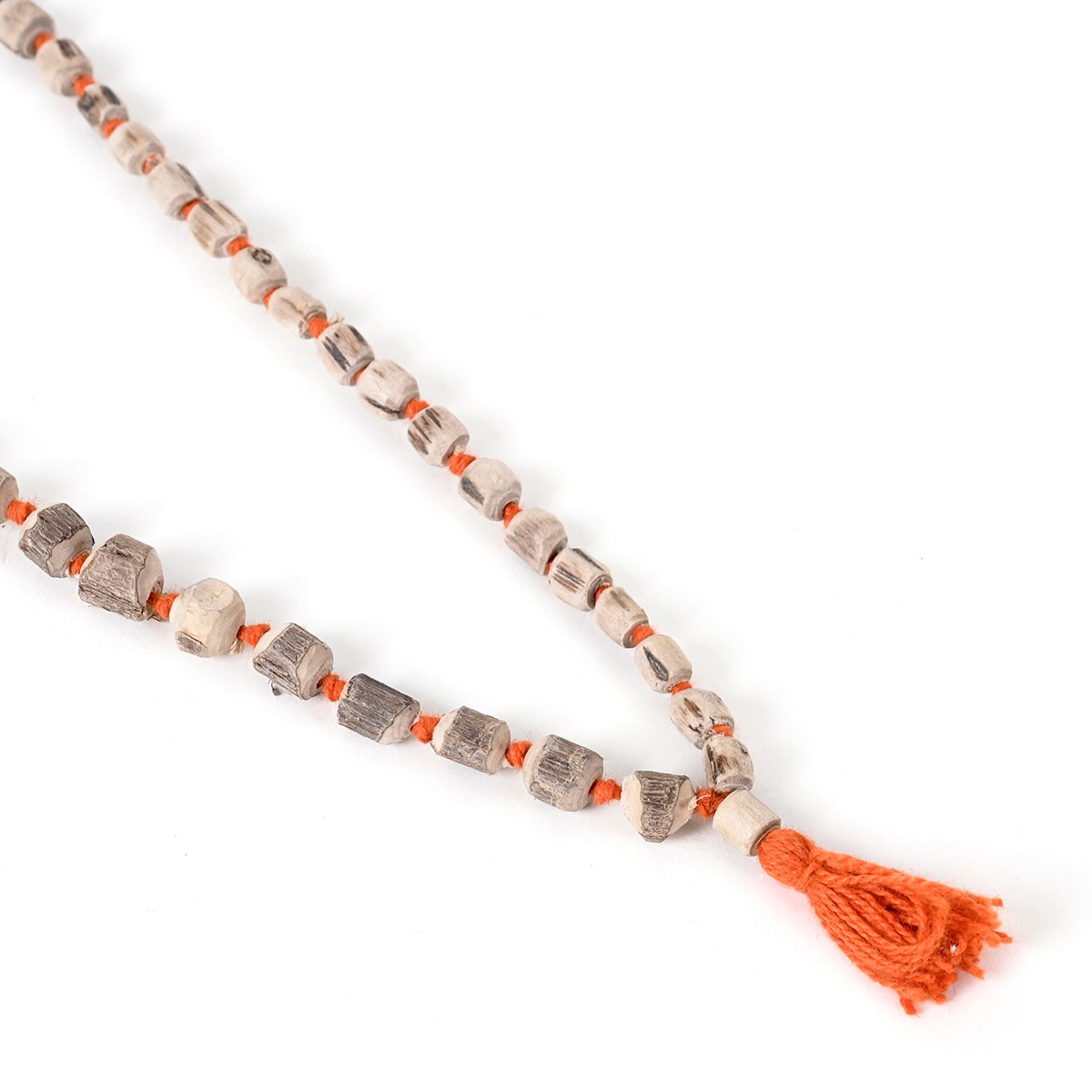 Shiv Ratan Kendra Genuine Quality Tulsi Jap Mala - 100% Natural - 55 CM Length