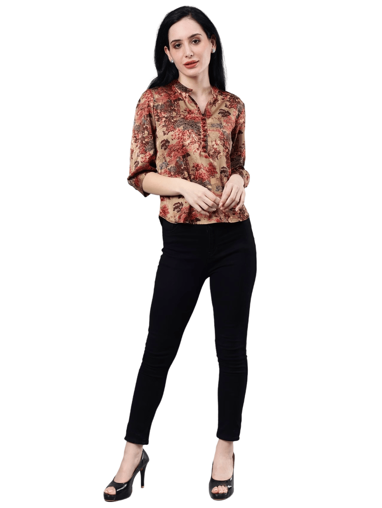 Albion By Cnm Women Brown Top