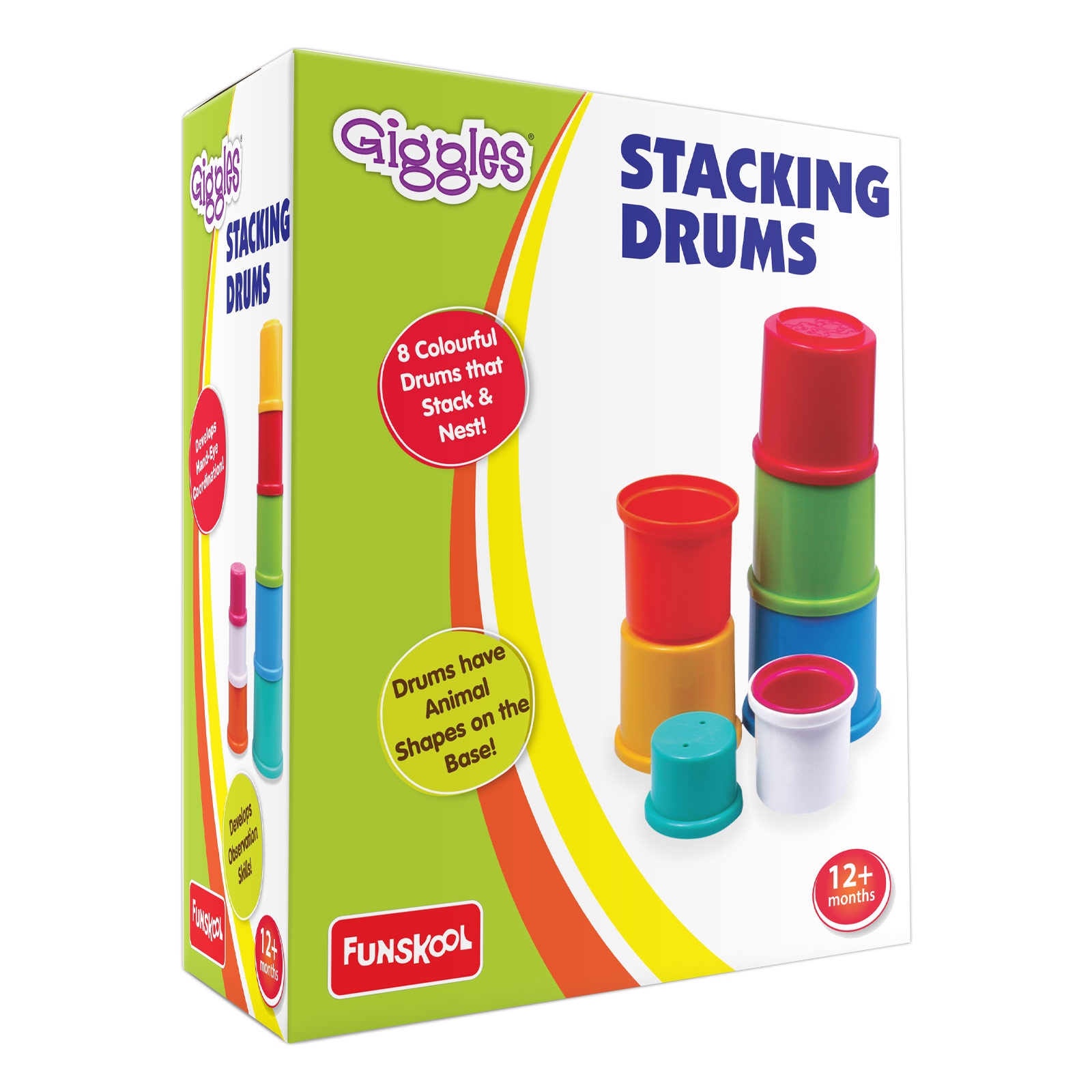 Funskool | Stacking Drums undefined
