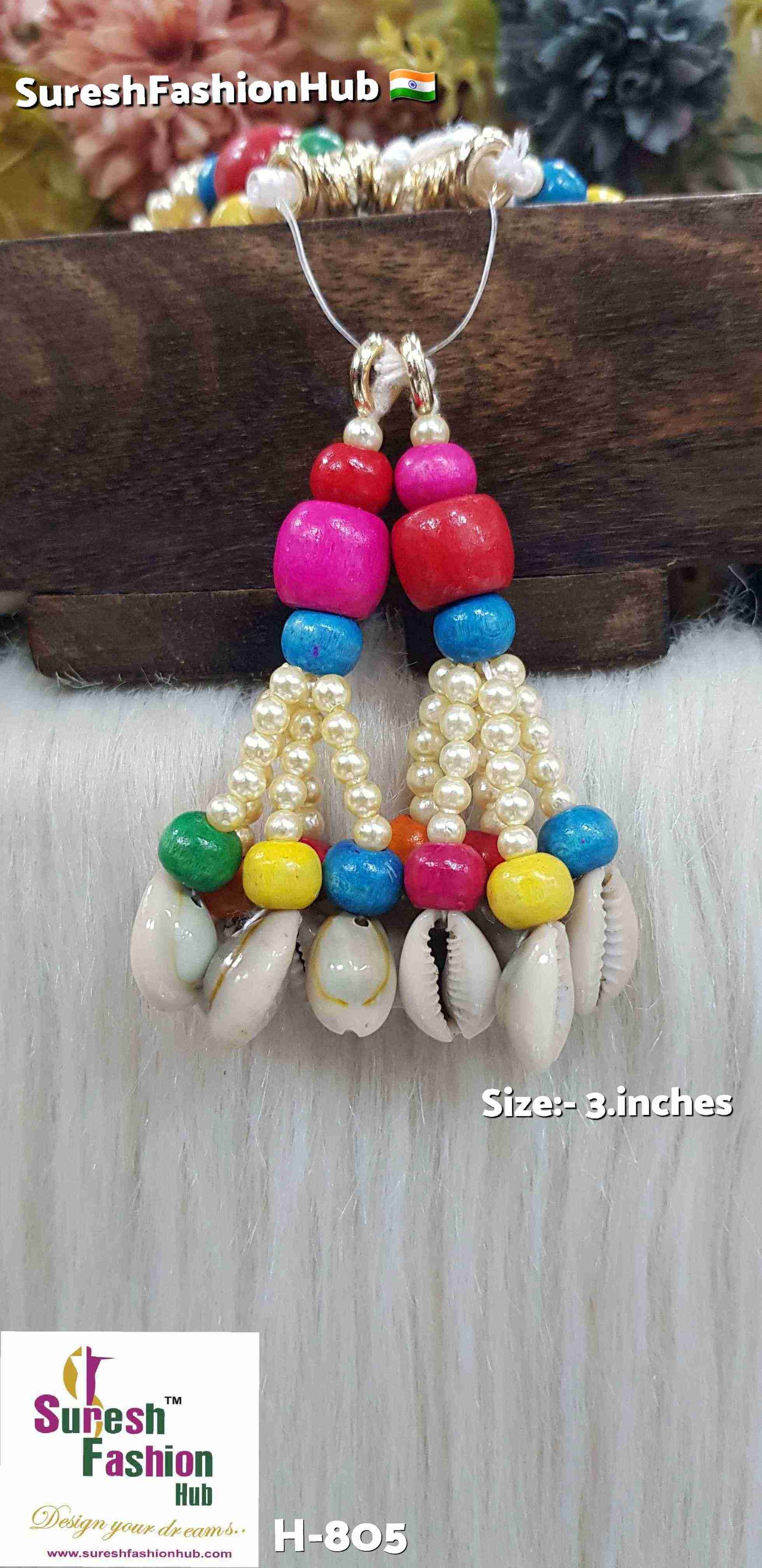 Multicolor Shell Pearl Tassel Hanging