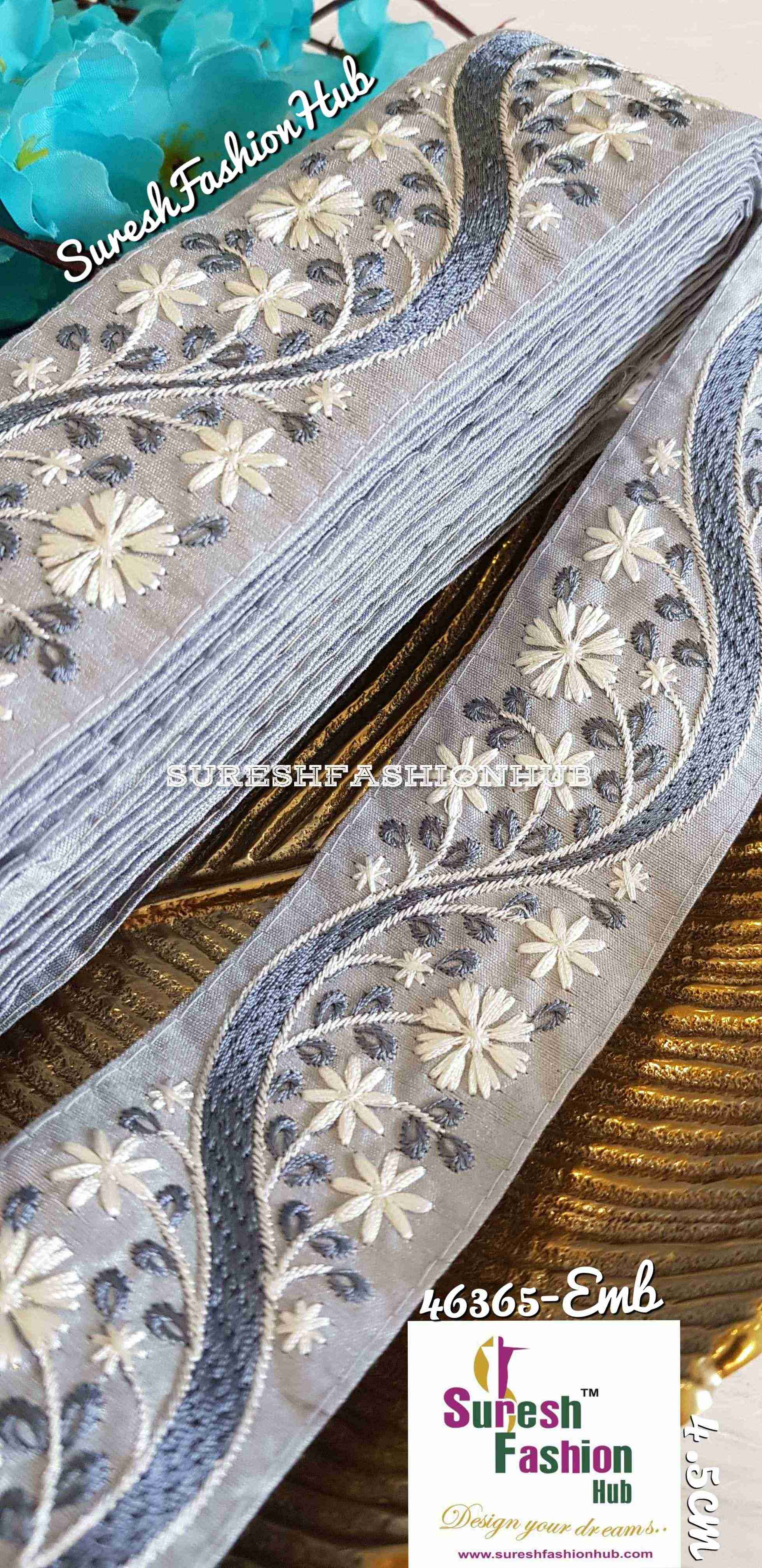 Indian Laces Embellishments Embroidery Saree Border  Wholesale Silk Crafting Sewing Decorative Designer Ribbons #bohobagmaking #fedorahats  #minne  #lndianlaces  #Sareeborder #アニー都城  #pasamanerías #pasamaneriasbordadas #Embellishments #可愛いマスク  #Embroiderytrimmings #アクセサリーパーツ #インドレース #homedecorating #galonesimportados #