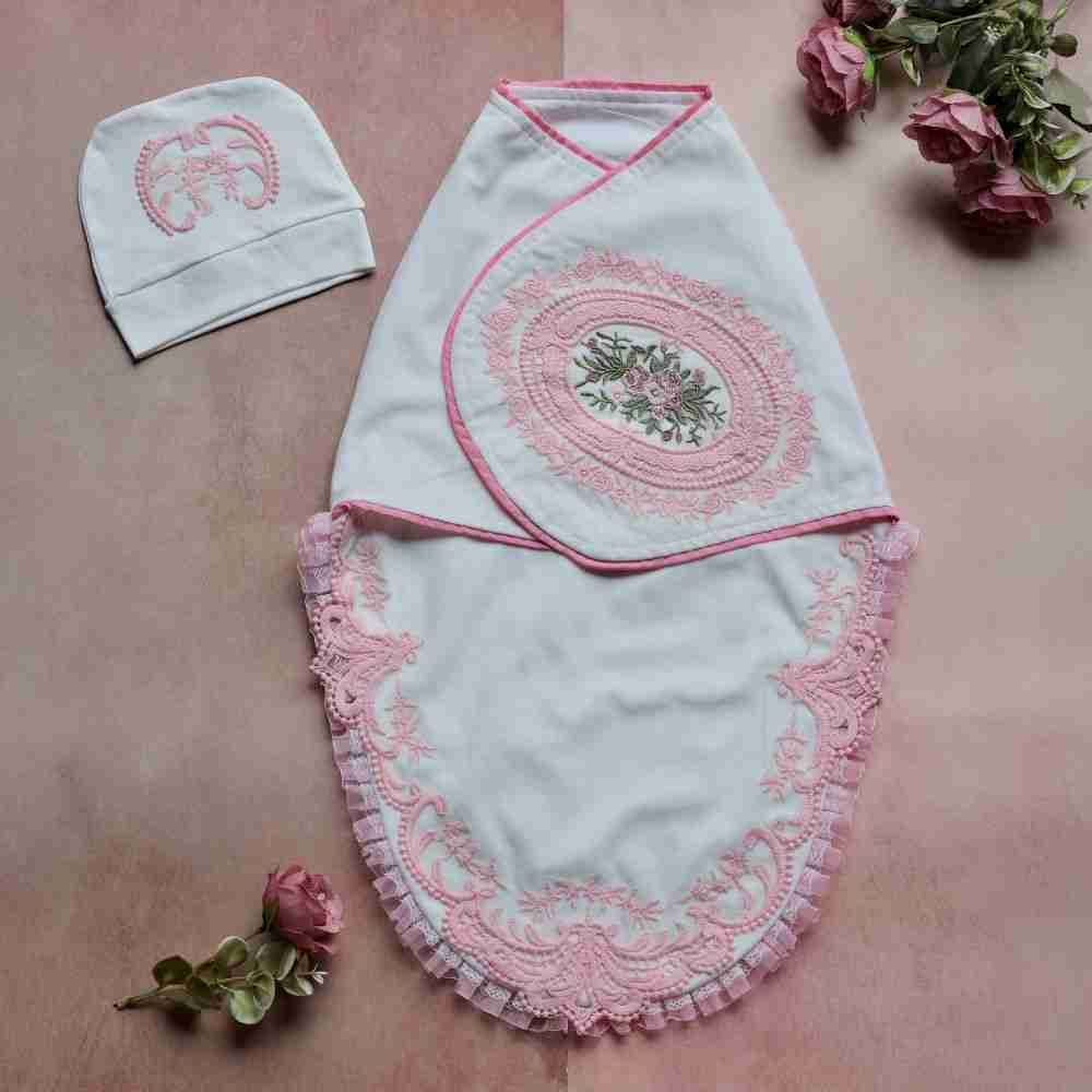 Blushing Blossoms Swaddle Set