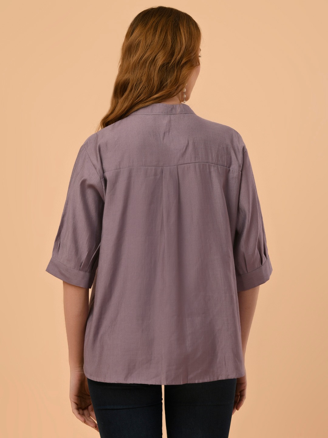 ALBION PREMIUIM AMBIKA PURPLE TOP