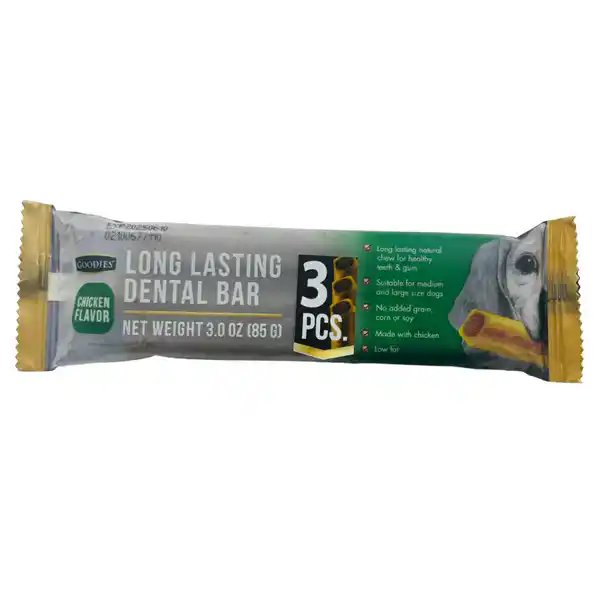 Goodies | Goodies Long Lasting Dental Bar Chicken S 3pcs
