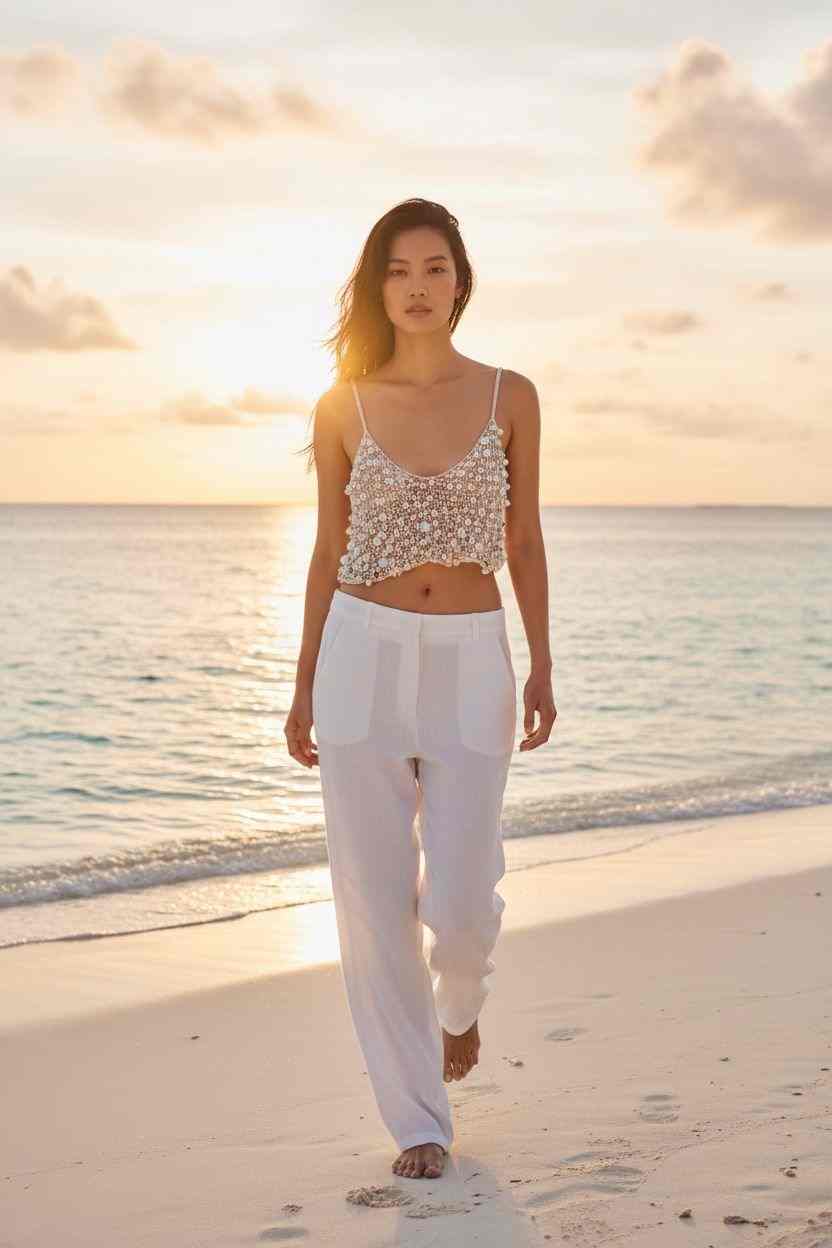Coastal Jewel Knit Top