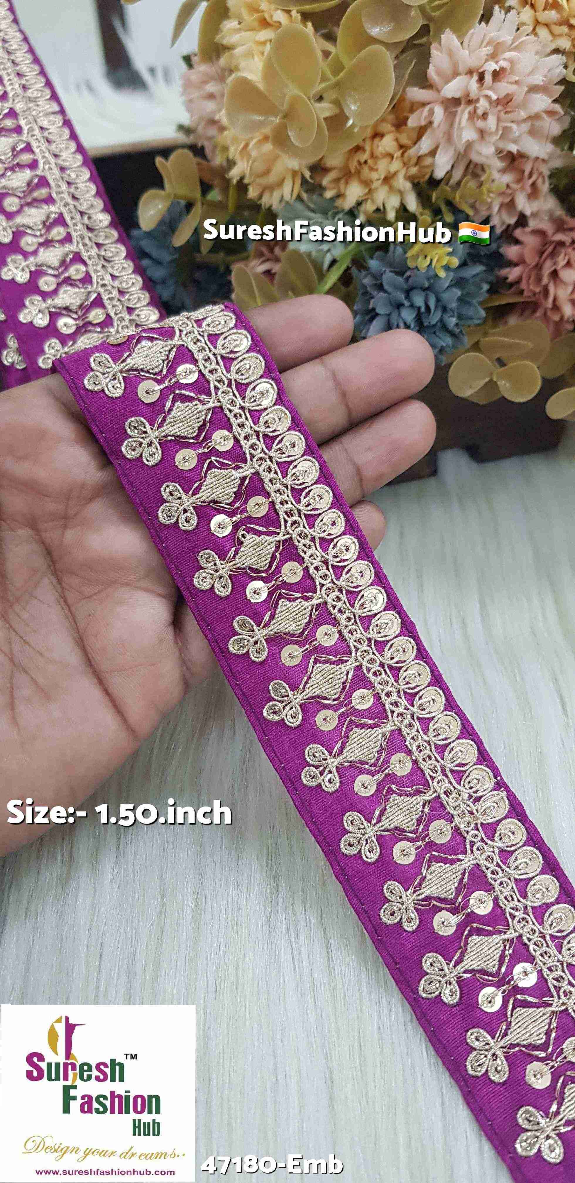 Royal Elegance Embroidered Lace