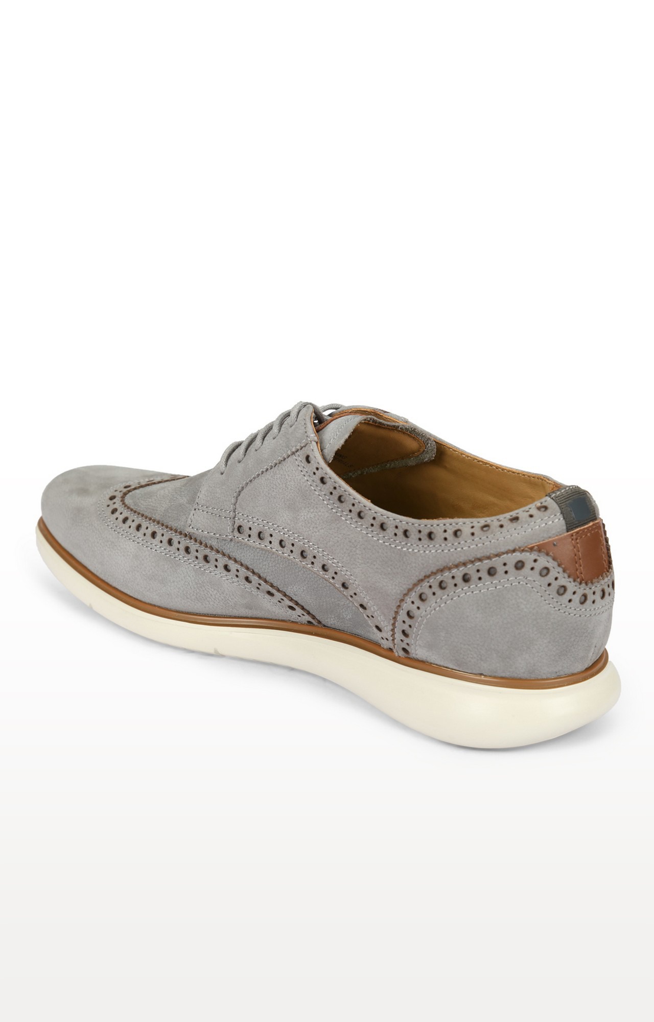 Florsheim Men Grey Lace-ups