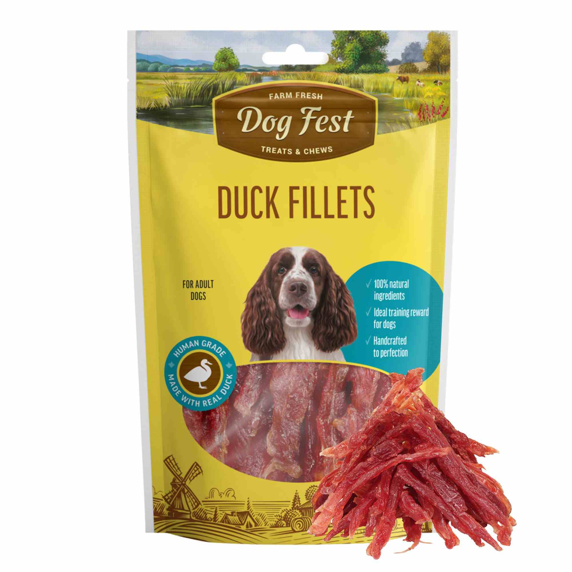 Barkbutler Dog Fest Duck Fillets – (Best Before Oct’26)