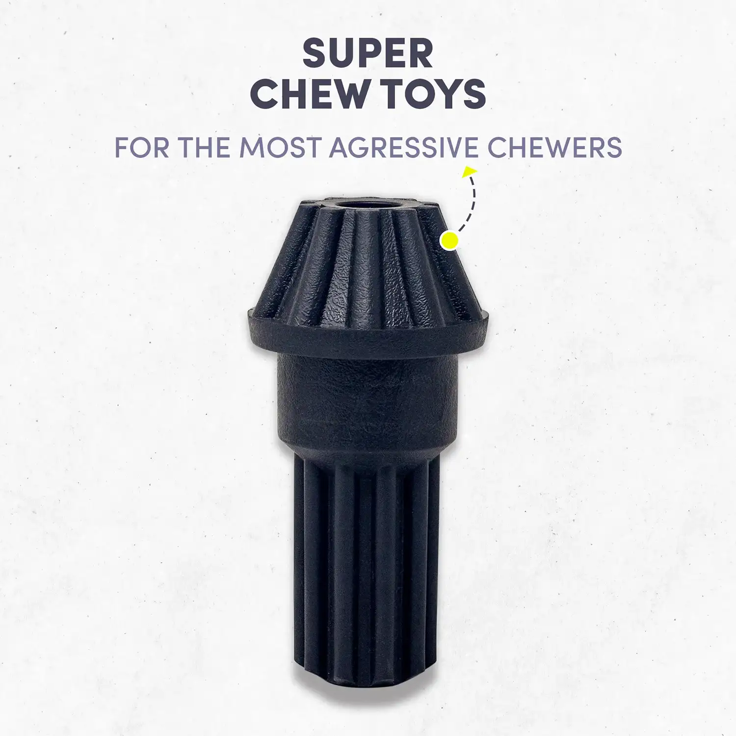 Barkbutler Fofos Driveshaft Toy for Dogs