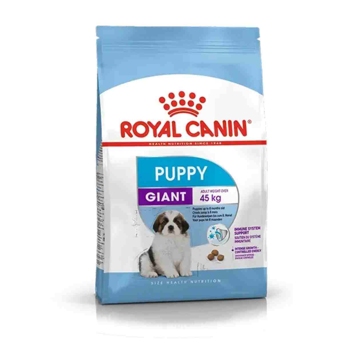 Royal Canin Giant Puppy Dry Dog Food - 3.5 Kg + Wet Food
