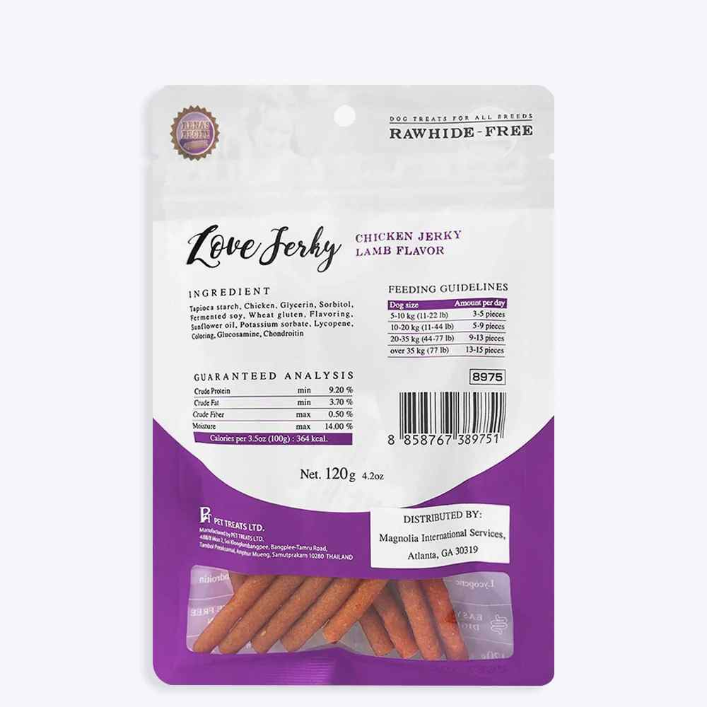 Renas Recipe Love Jerky Lamb 120 g – (Best Before Sep’26)