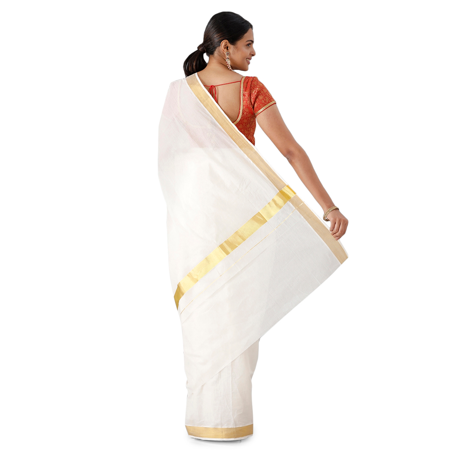 Ramraj Cotton | Ramraj Cotton Kerala Traditonal Cotton Saree for Women. 1
