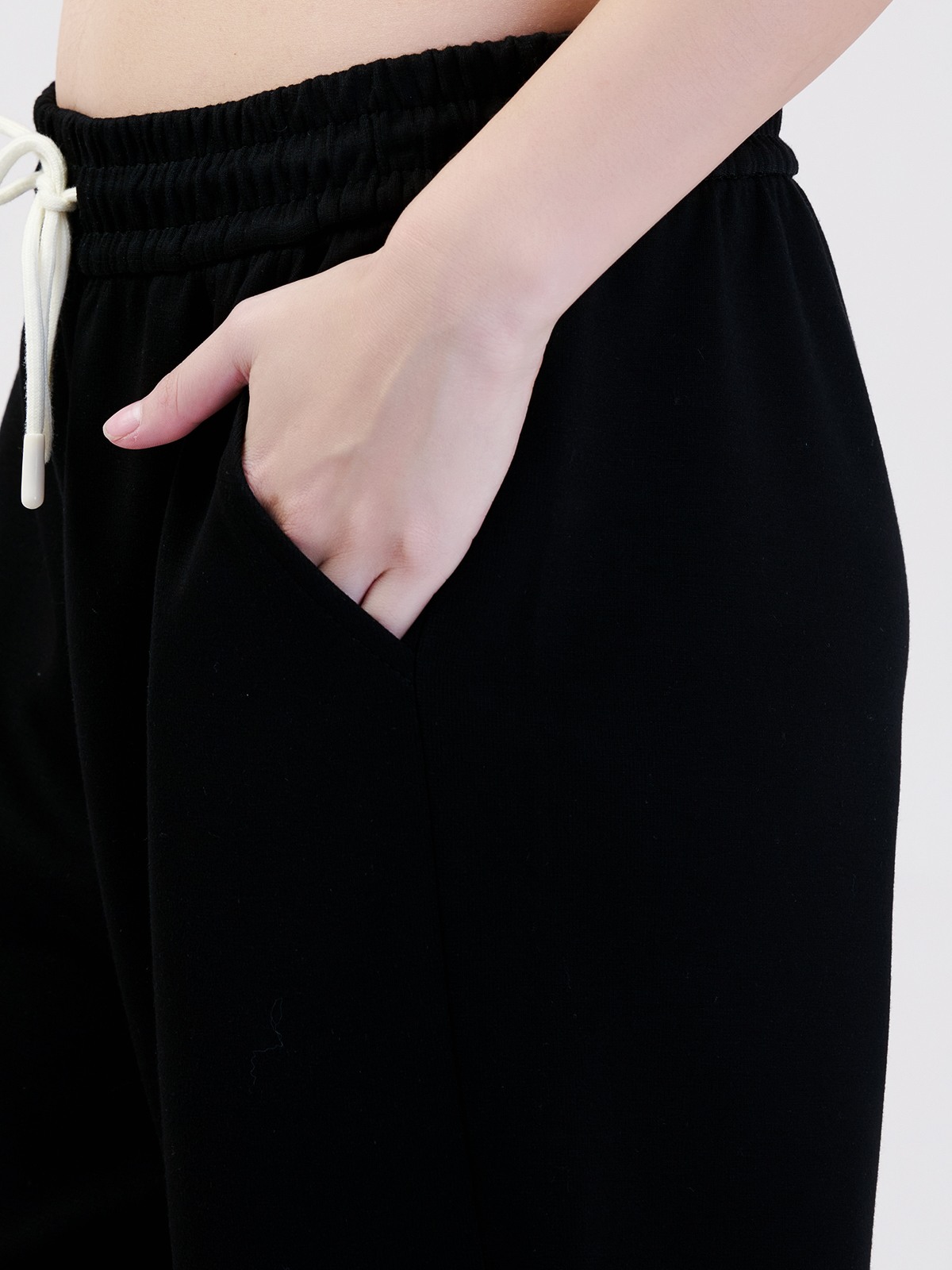 ALBION SMART LADIES BLACK HAREM PANT