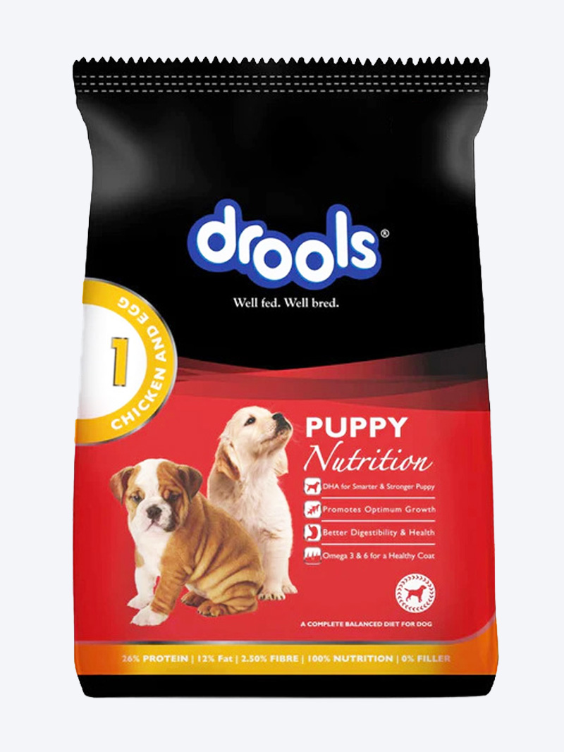 Drools Chicken &  Egg Puppy Dog Dry Food