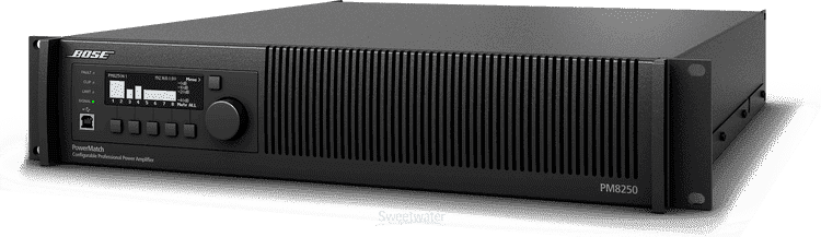Bose PowerMatch PM8250N 8-Channel 2000W Networkable Power Amplifier 2