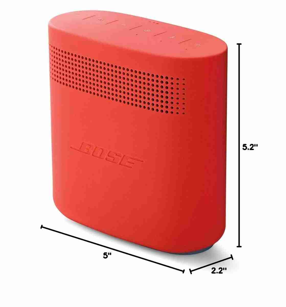 Bose SoundLink Color II Portable Bluetooth Speaker in Coral Red 6