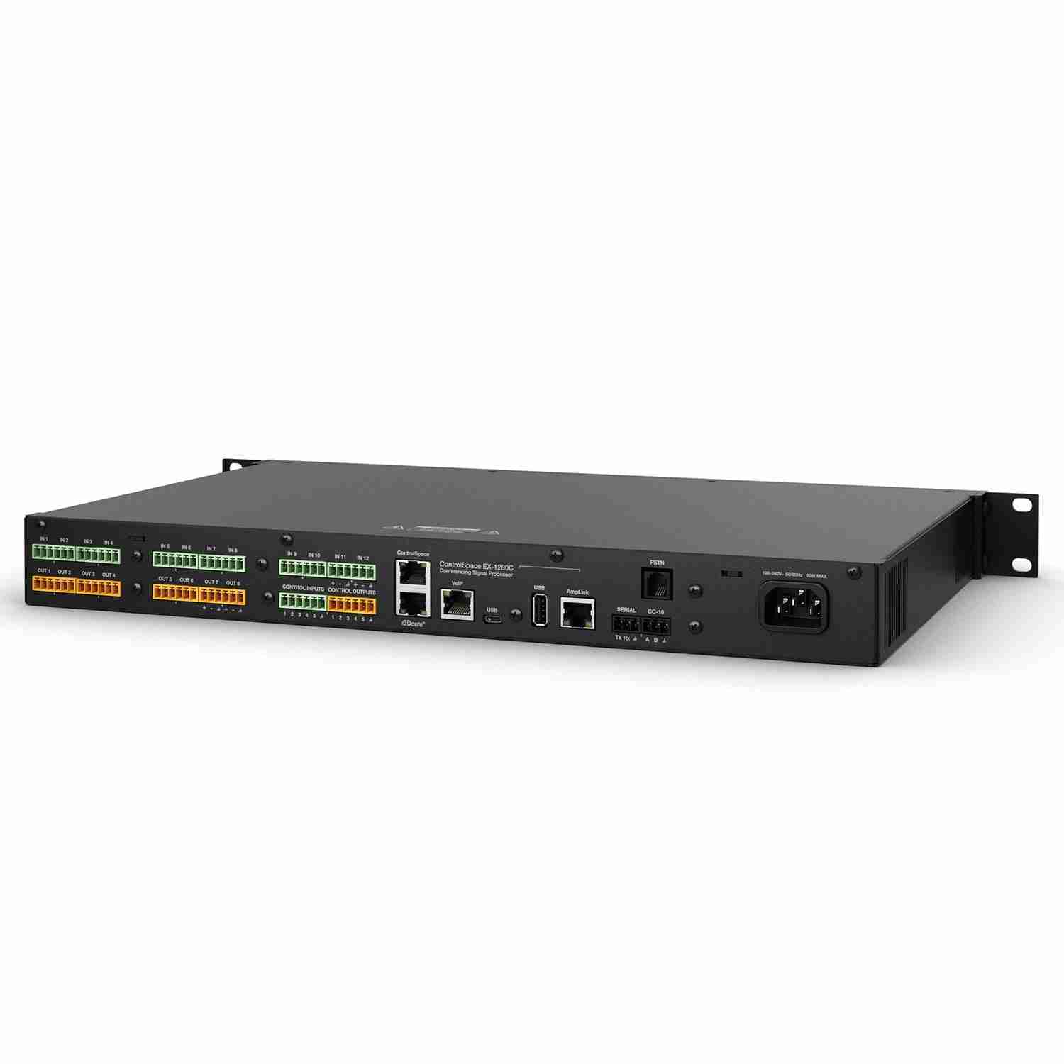 Bose ControlSpace EX-1280 معالج إشارة رقمي مفتوح البنية مع Dante 5