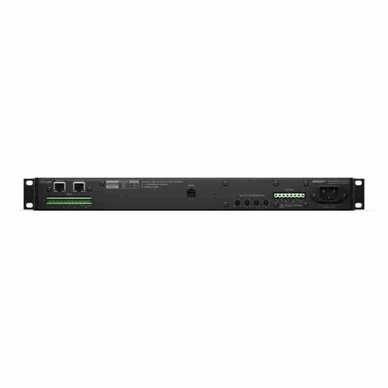 Bose PowerShare PS404D 4-Channel 400W Adaptable Power Amplifier with Dante 4