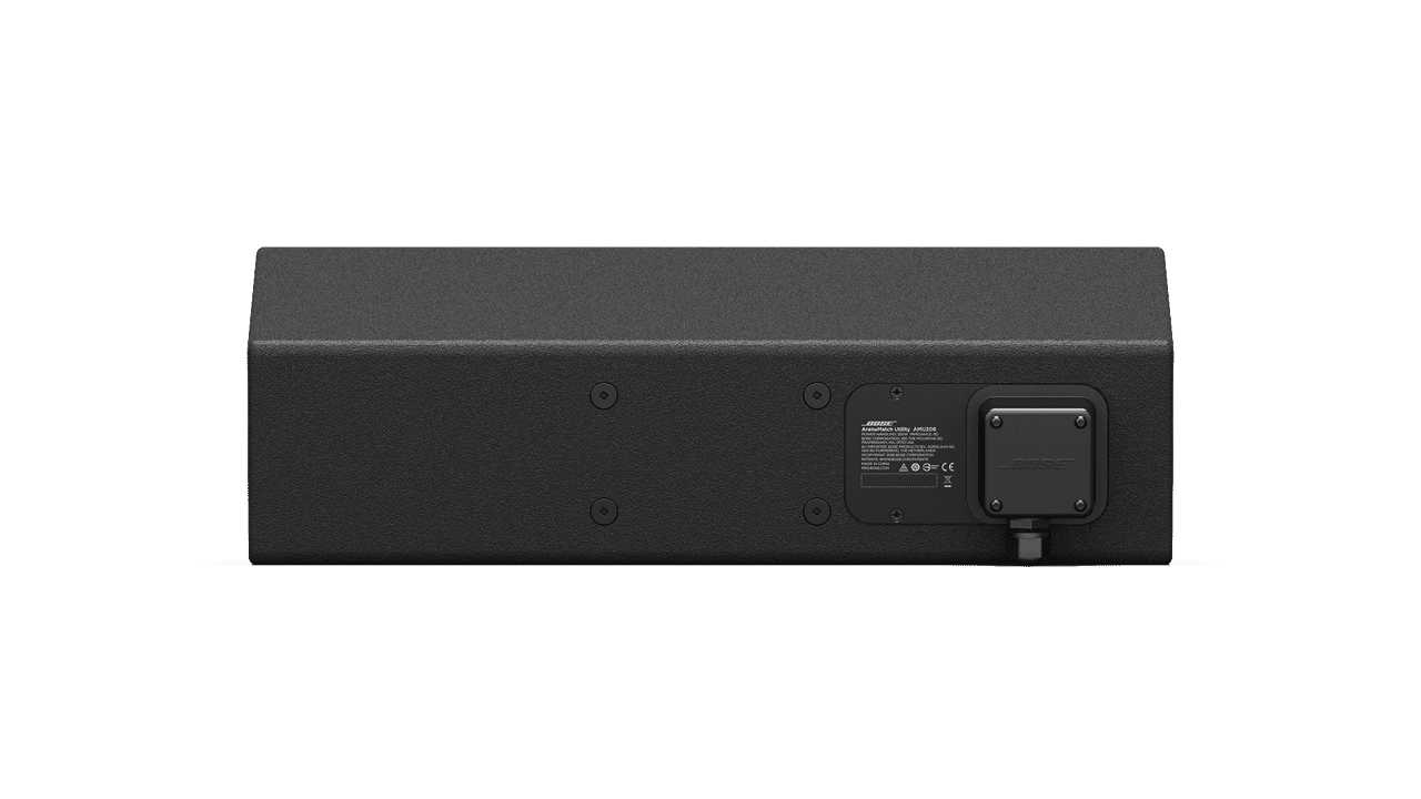 Bose ArenaMatch AMU206 Passive Installation Loudspeaker, IP55 Weather-Rated, Black 2