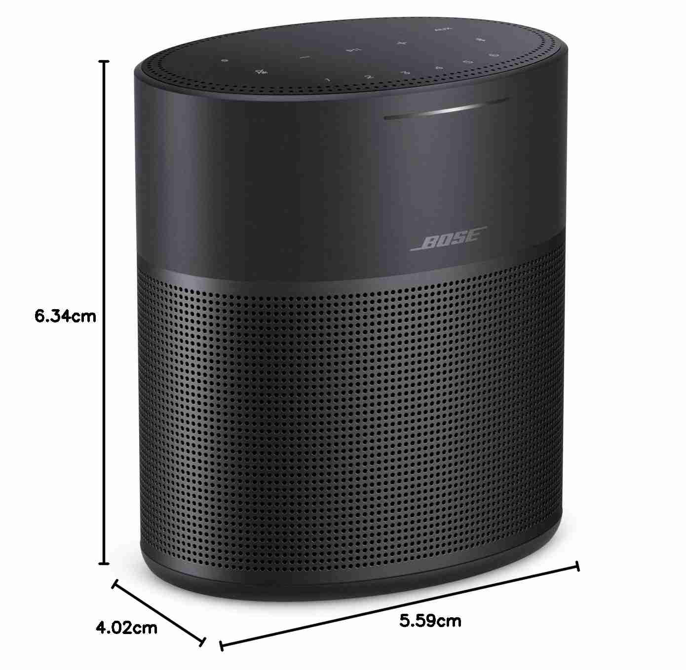 Bose Home Speaker 300 Smart Wi-Fi & Bluetooth Speaker with Alexa & Google Assistant - Black 7