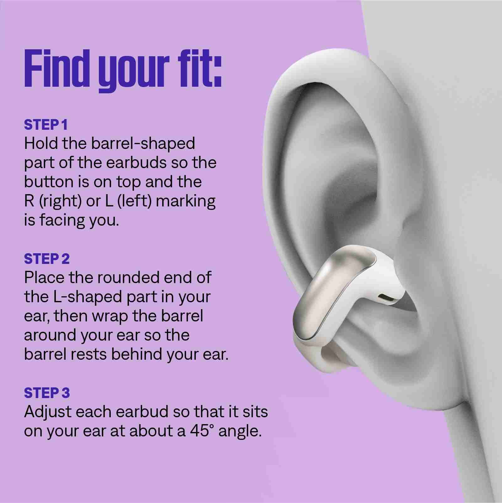 Bose Ultra Open Earbuds, Bluetooth Open-Ear Earbuds with Immersive Audio, Sunset Iridescent 3