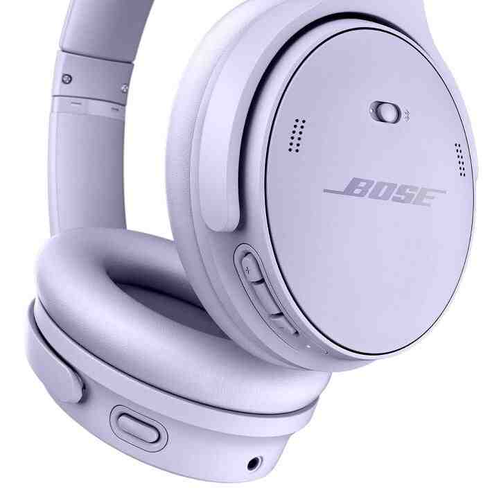 Bose QuietComfort Wireless Noise Cancelling Headphones, Chilled Lilac 4