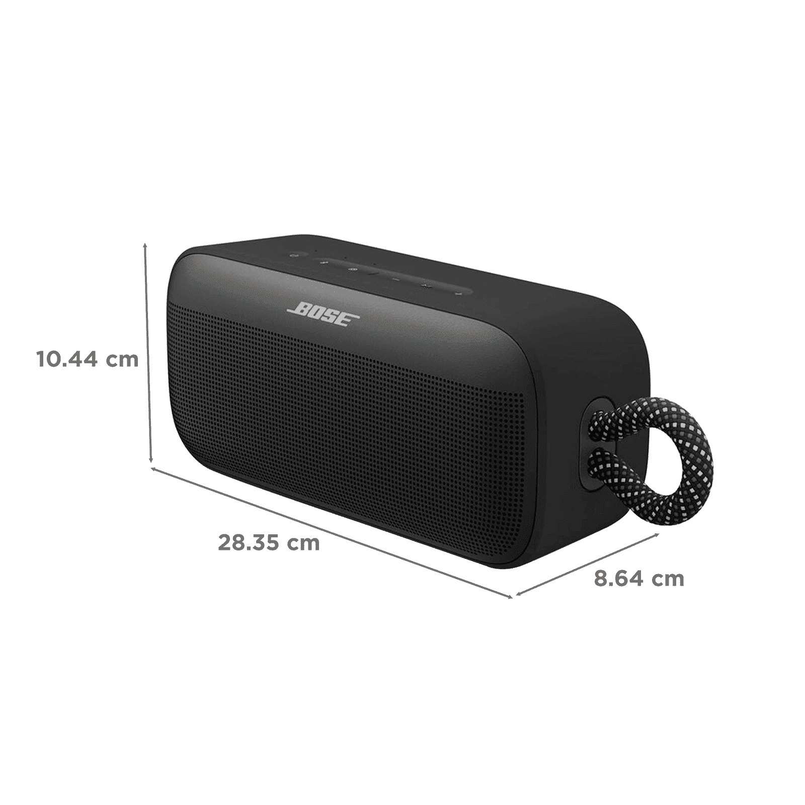 Bose SoundLink Plus Portable Bluetooth Speaker, IP67 Waterproof, Black 6