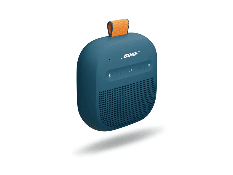 مكبر صوت Bose SoundLink Micro (الجيل الثاني) المحمول المقاوم للماء بتقنية Bluetooth باللون الأزرق الشفقي 3