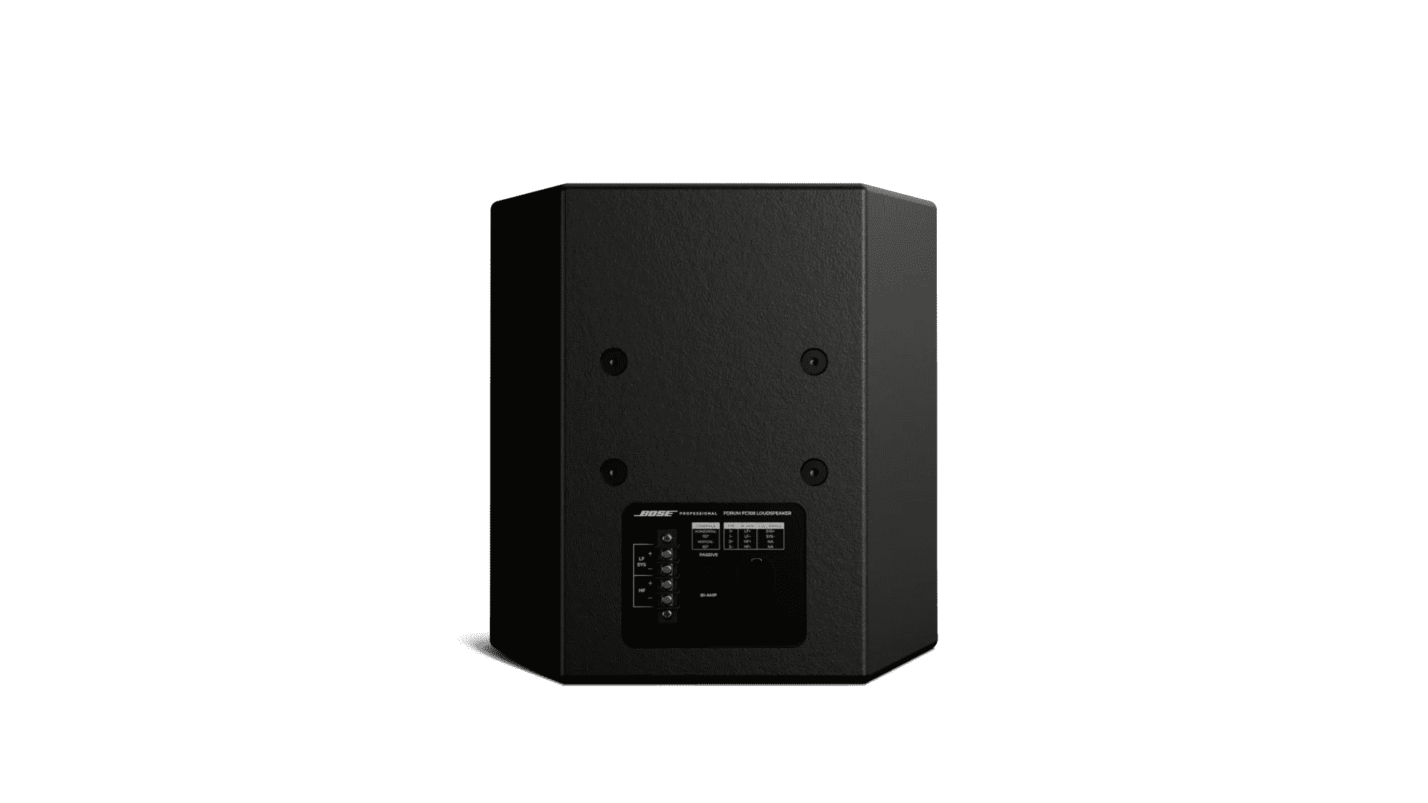 Bose Professional Forum FC108 8-inch Passive Coaxial Loudspeaker, Black 5