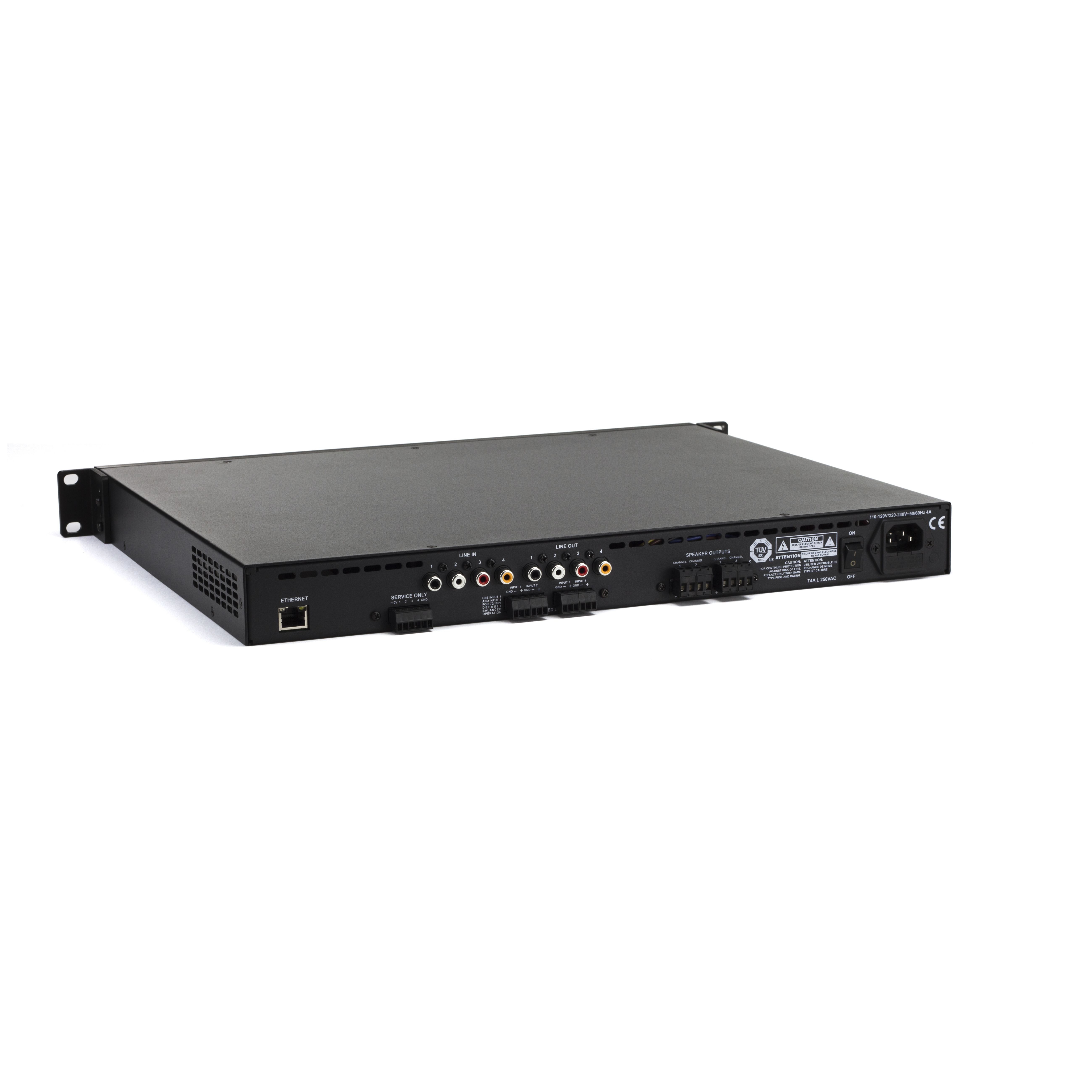 Klipsch KDA-1000 1000W 4-Channel DSP Power Amplifier | 70V/100V 2