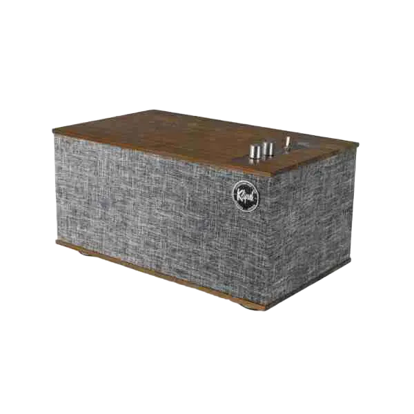 Klipsch The Three II Walnut Wireless Bluetooth Tabletop Speaker 1