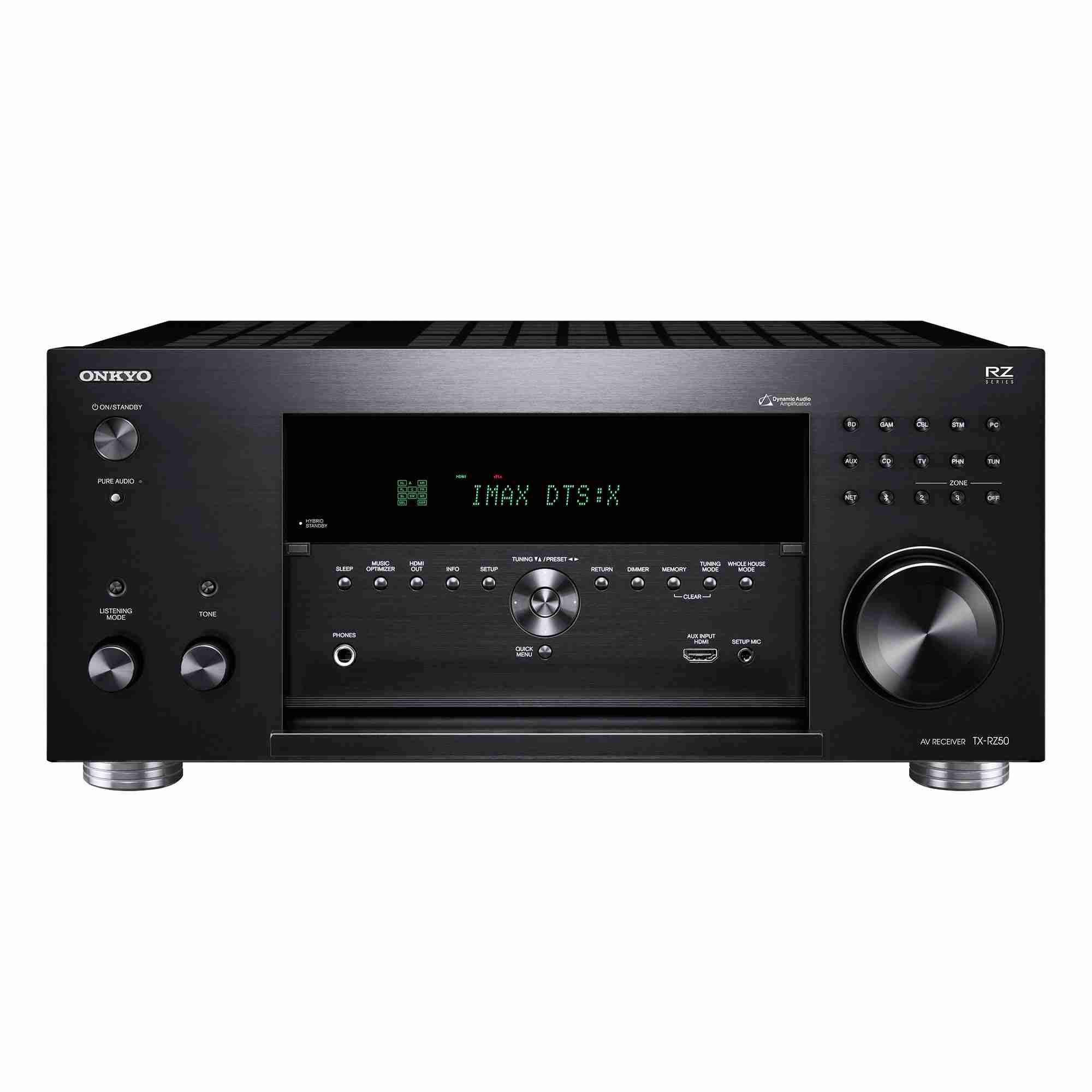 Onkyo TX-RZ50 9.2-Channel 8K AV Receiver with Dolby Atmos & Dirac Live 5
