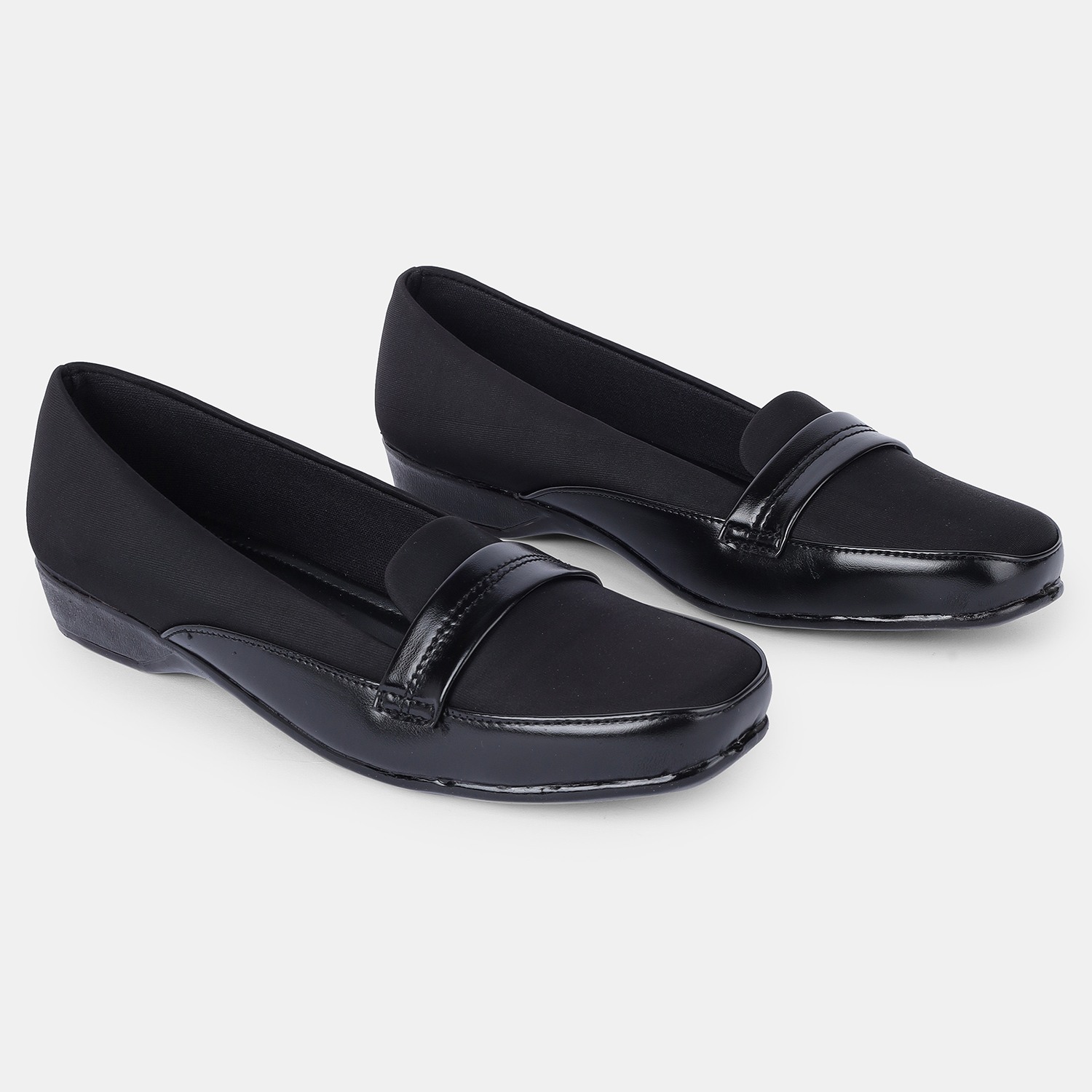 Professional Black Loafers for Women