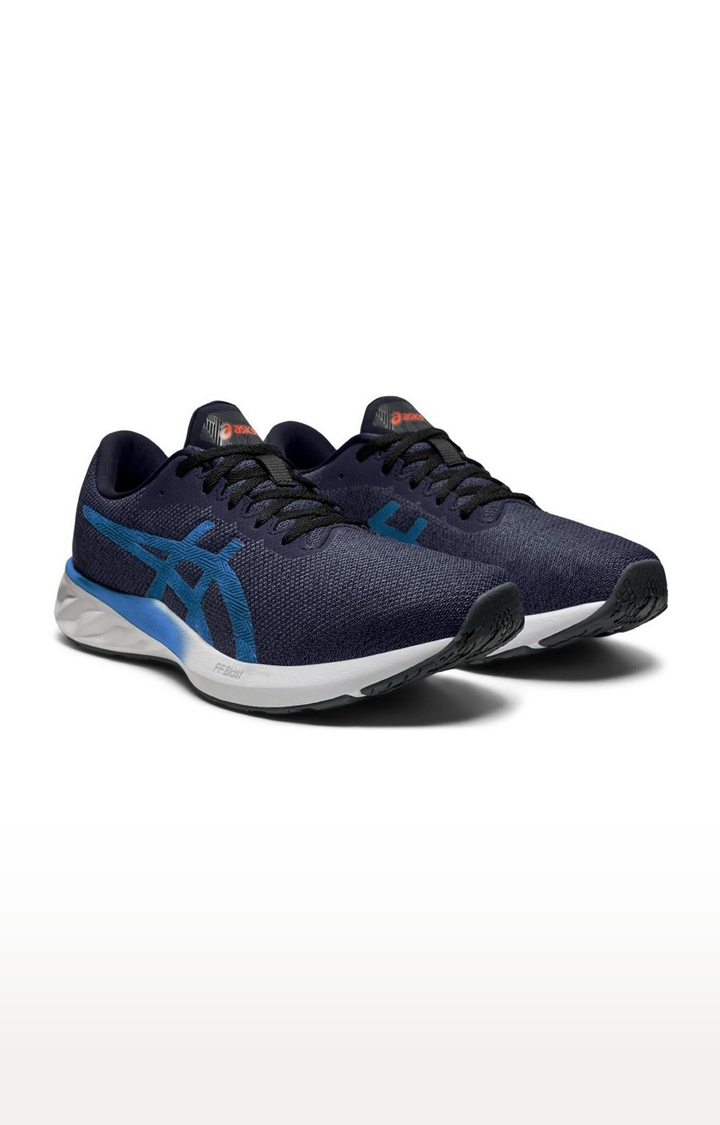 Asics | Men's Blue Synthetic Running Shoes 0