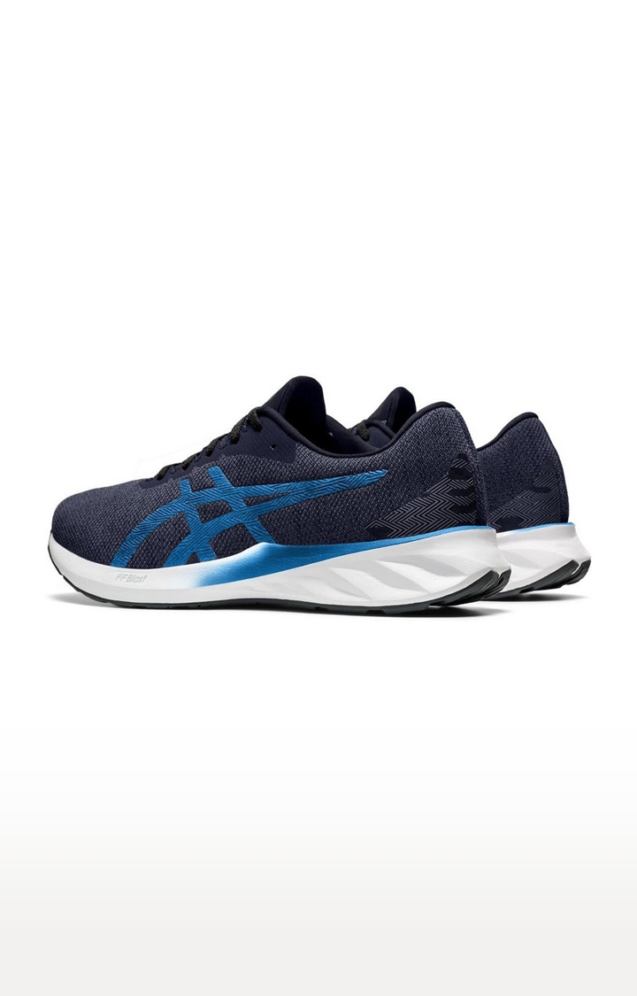Asics | Men's Blue Synthetic Running Shoes 3