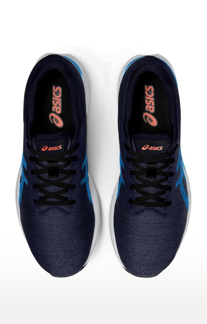 Asics | Men's Blue Synthetic Running Shoes 4