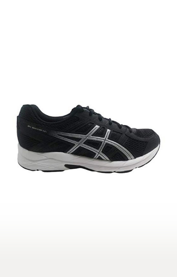 Men's Black and Grey Synthetic Running Shoes