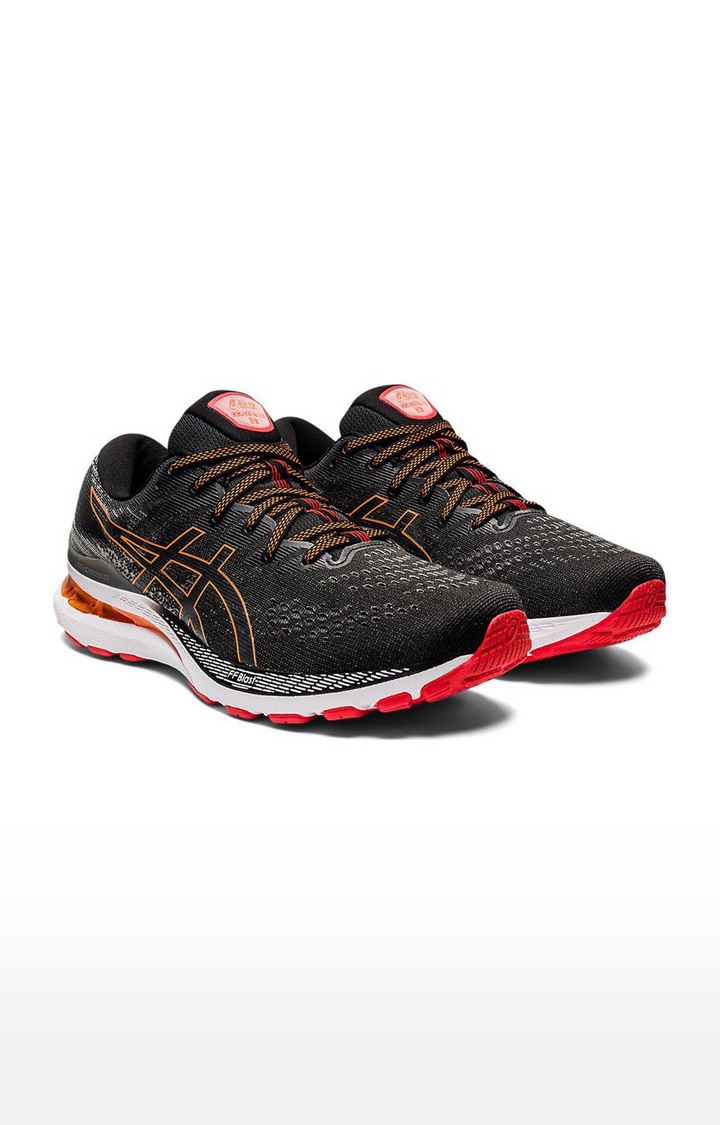 Men's Black Synthetic Running Shoes