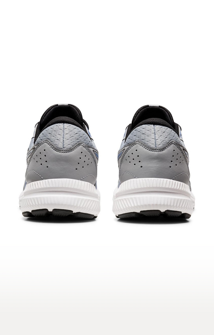 Asics | Men's Grey Mesh Running Shoes 5