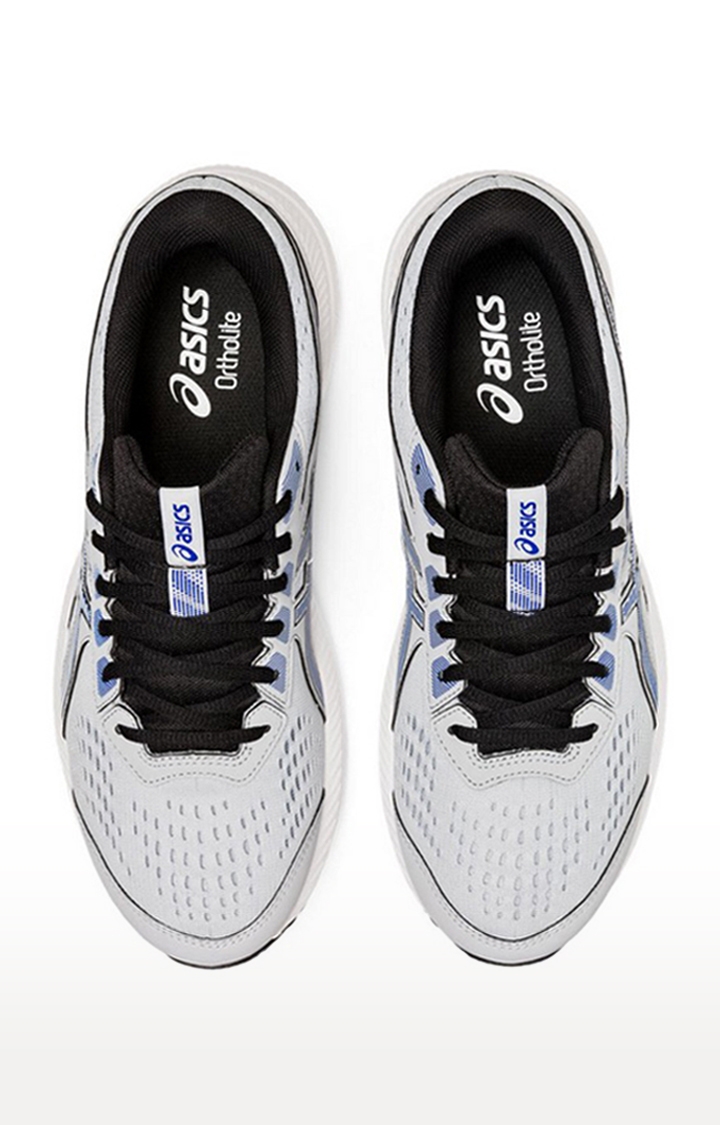 Asics | Men's Grey Mesh Running Shoes 3