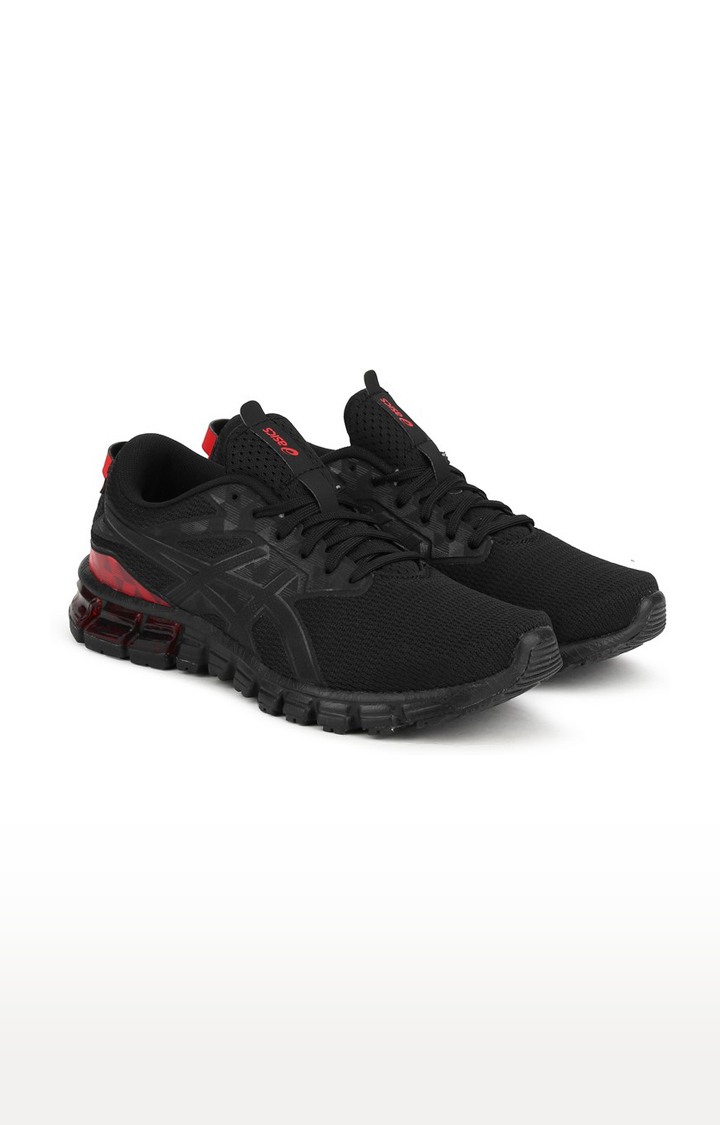 Asics noir rouge best sale
