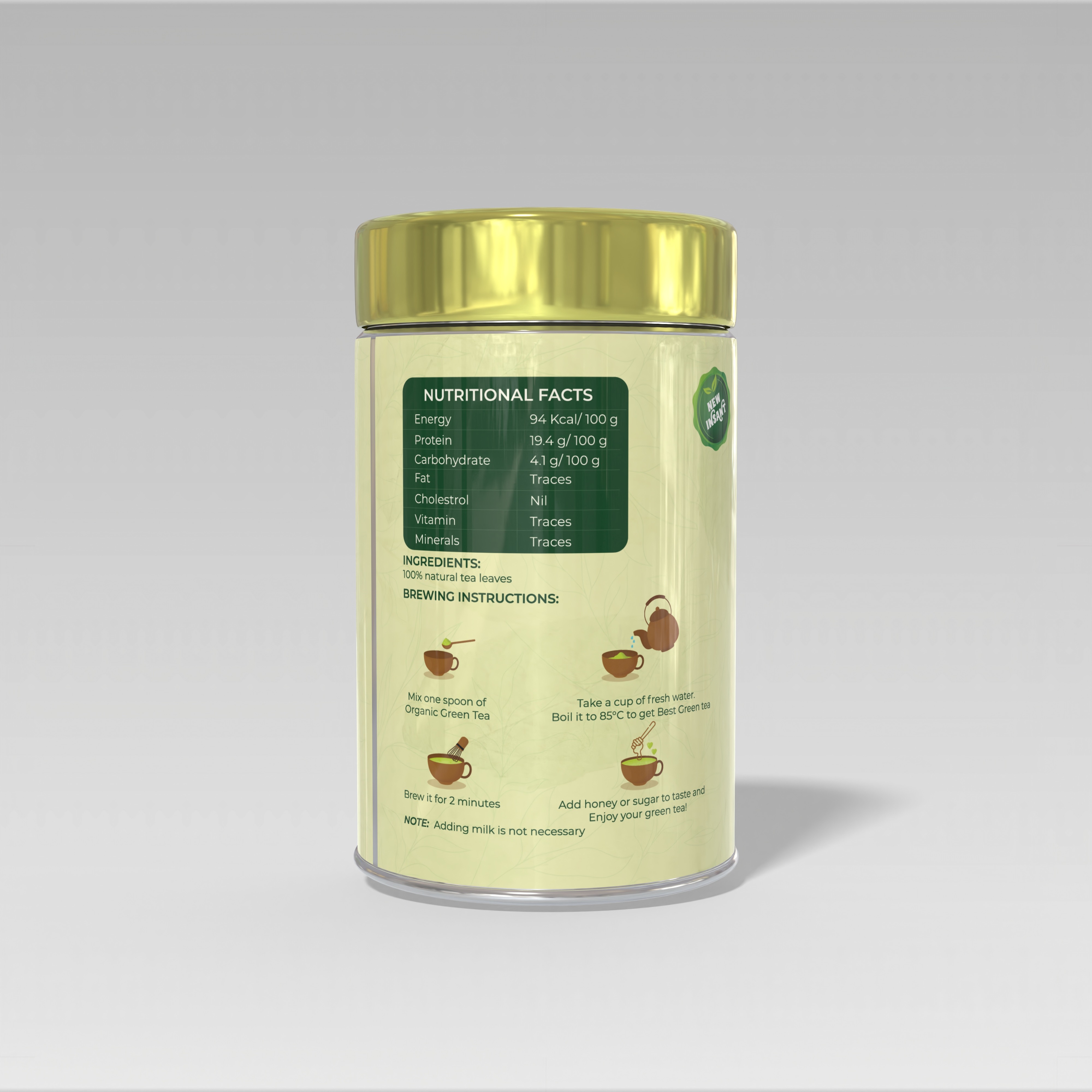 ORGANIC GREEN TEA