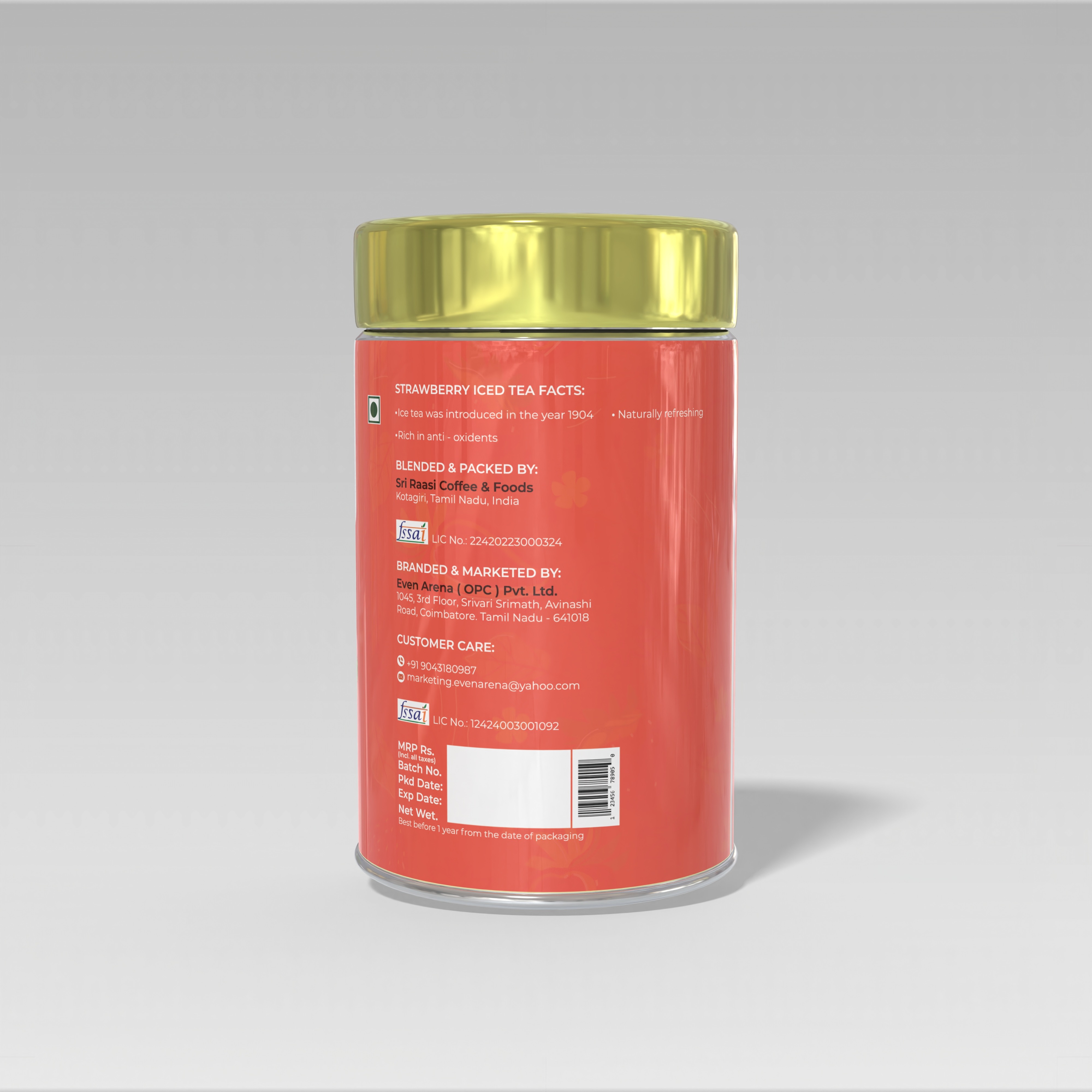 STRAWBERRY ICED TEA RELISH