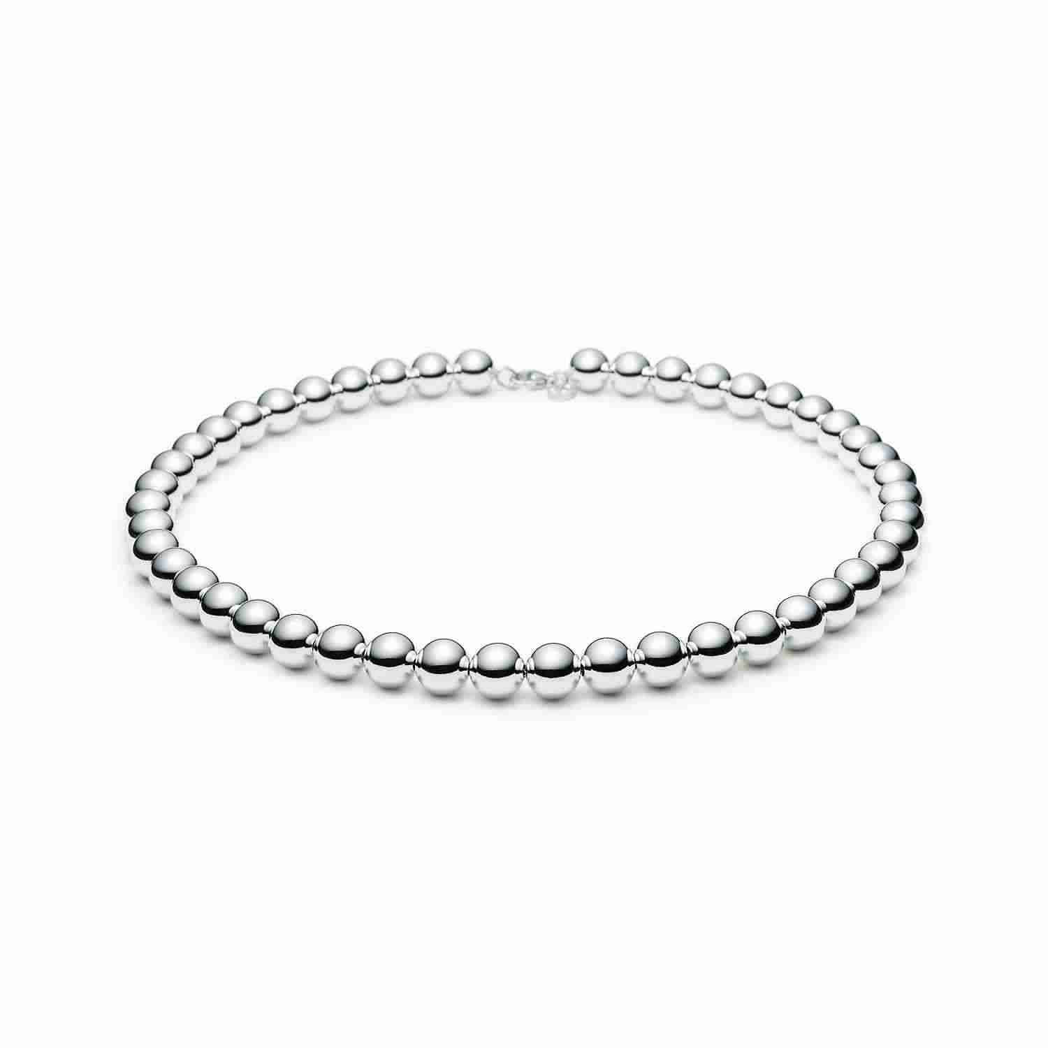 Sterling Silver Hardwear Ball 10 mm Necklace