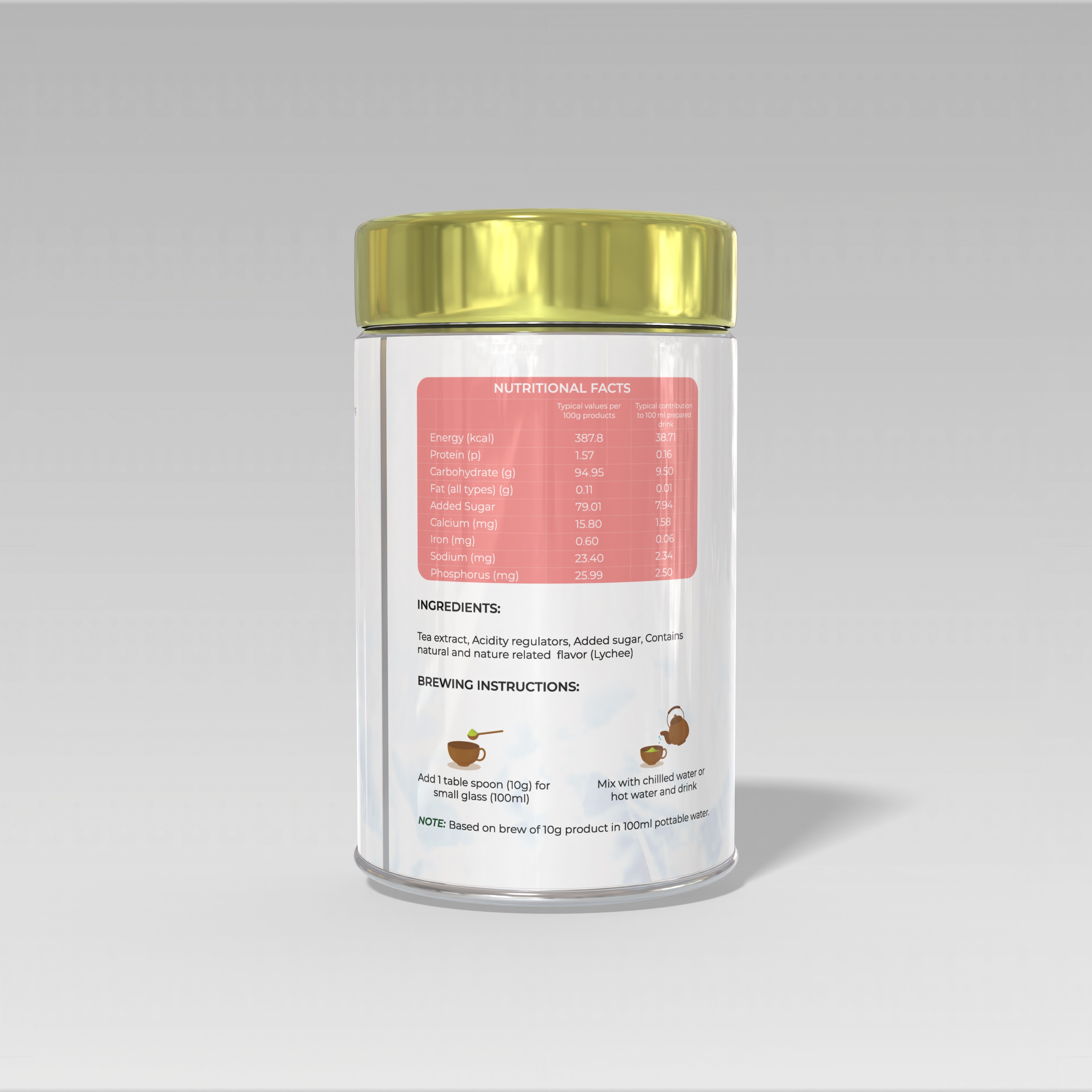 LYCHE ICED TEA RELISH